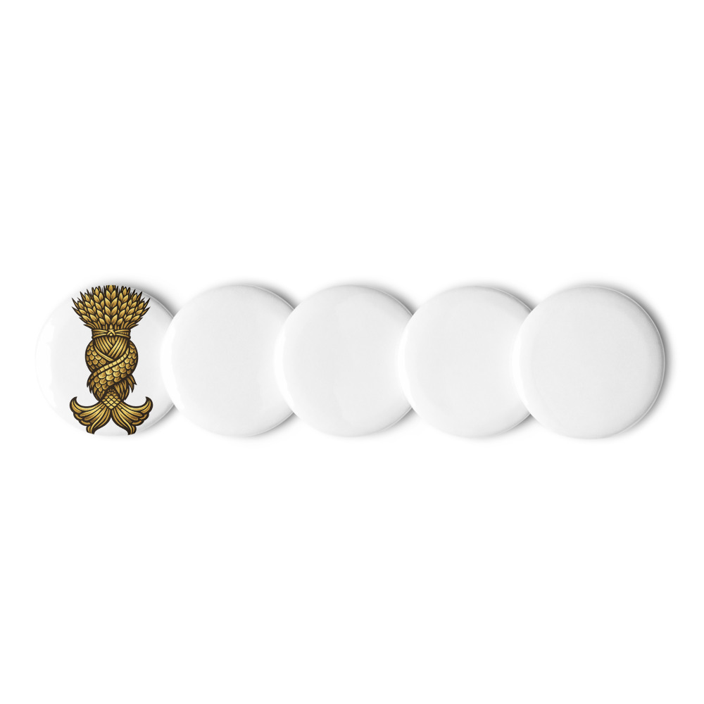 Dāgān Seal Enamel Pin