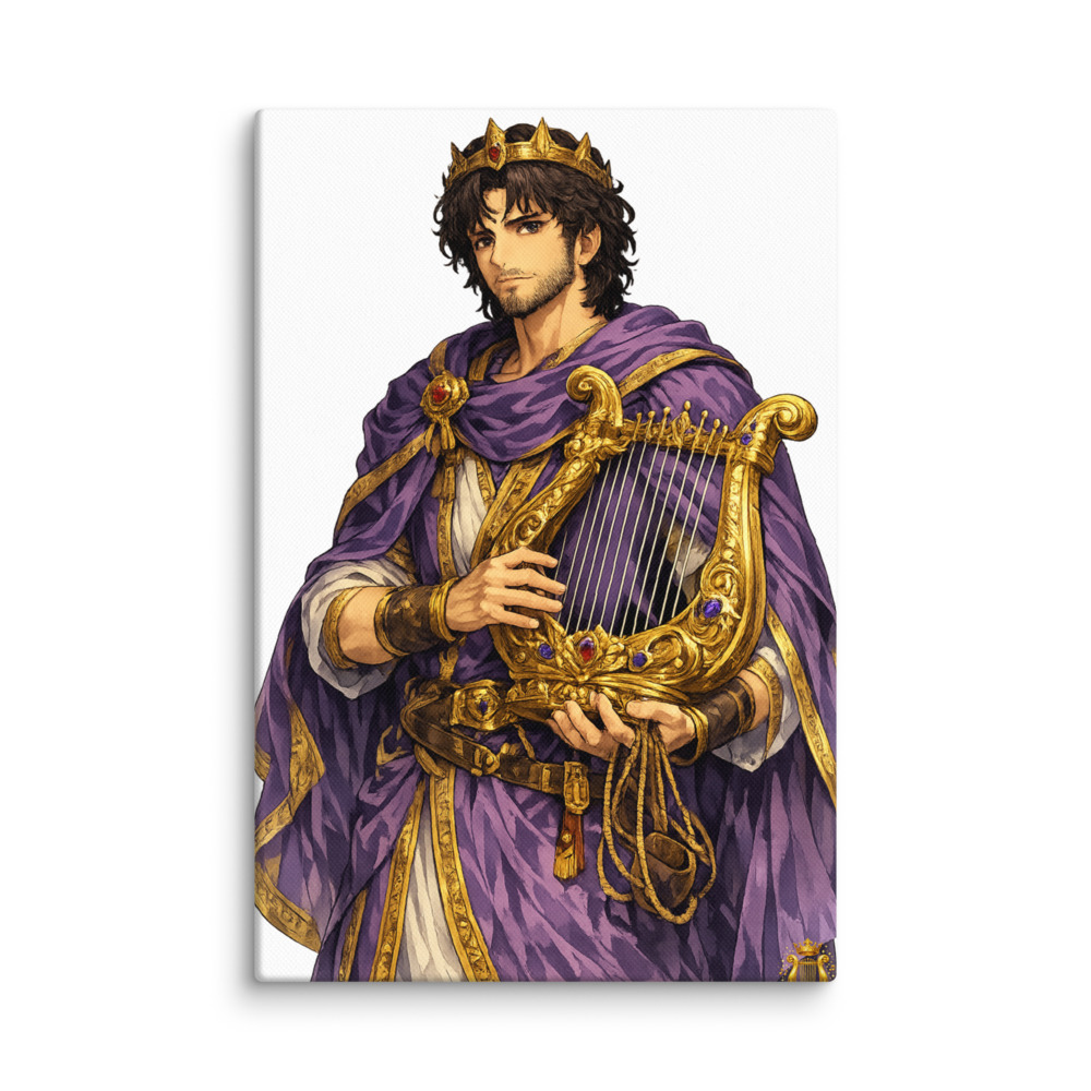 Dāwîḏ Mascot Canvas