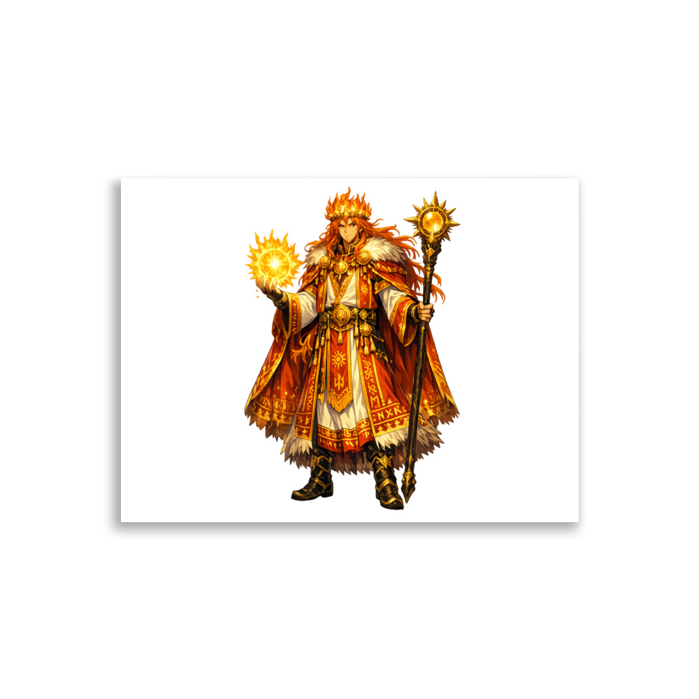 Dažbog Mascot Art Print
