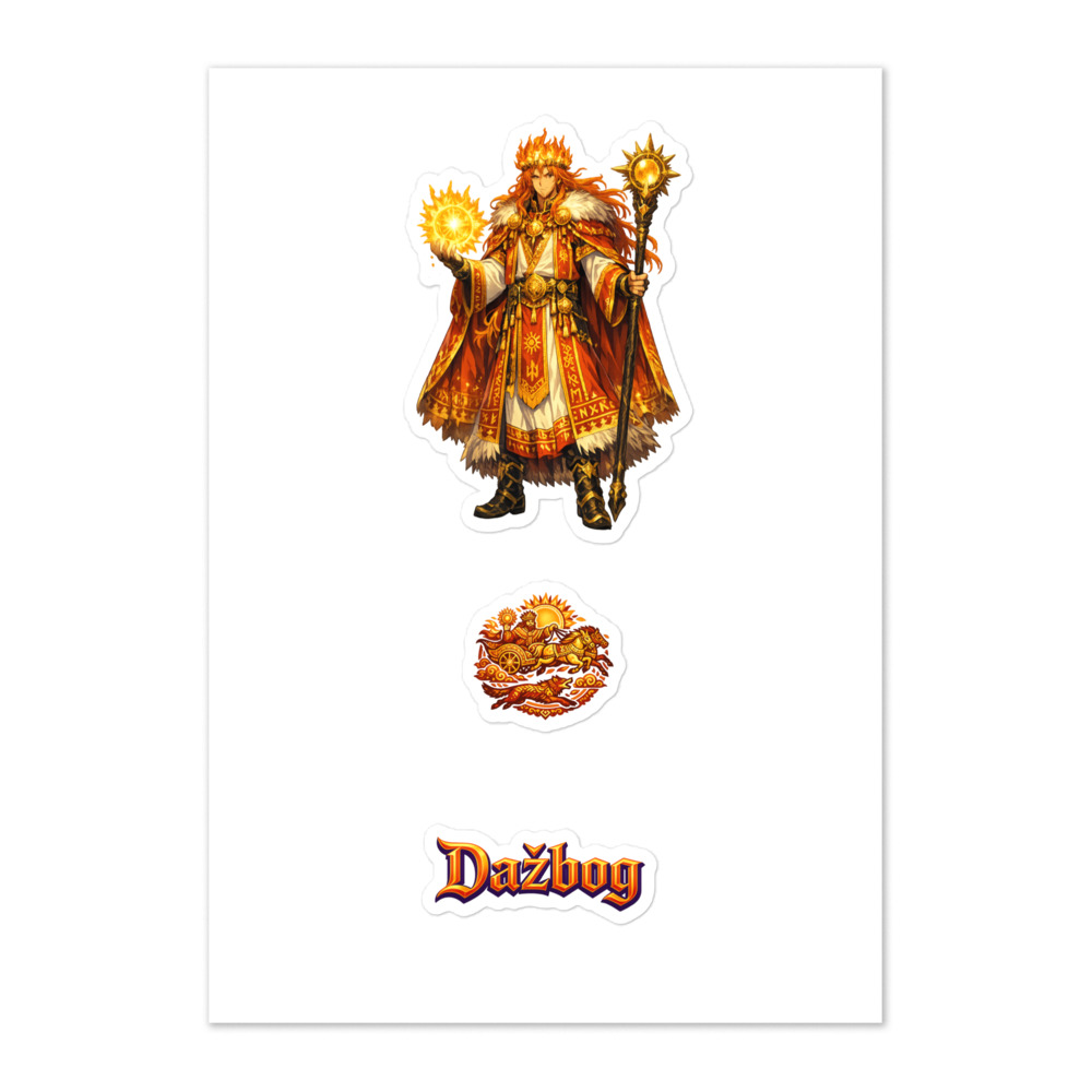 Dažbog Seal Sticker Set