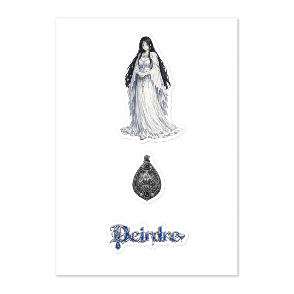 Deirdre Seal Sticker Set
