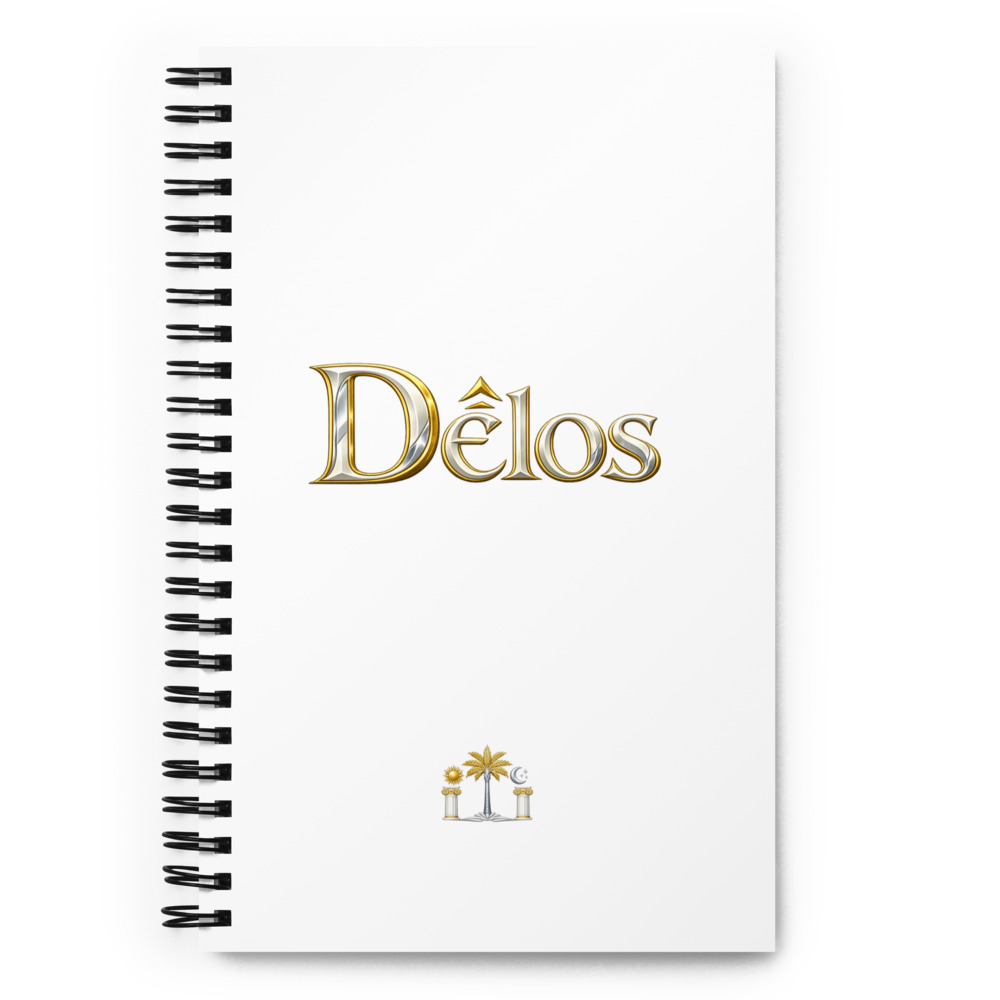 Dêlos Temple Notebook