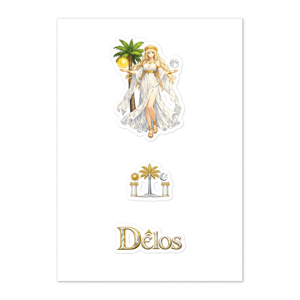 Dêlos Seal Sticker Set