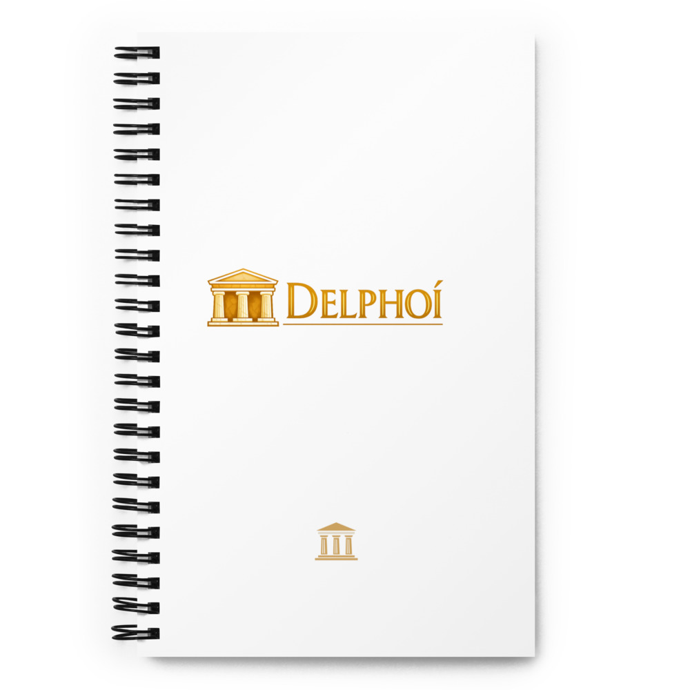 Delphoí Temple Notebook