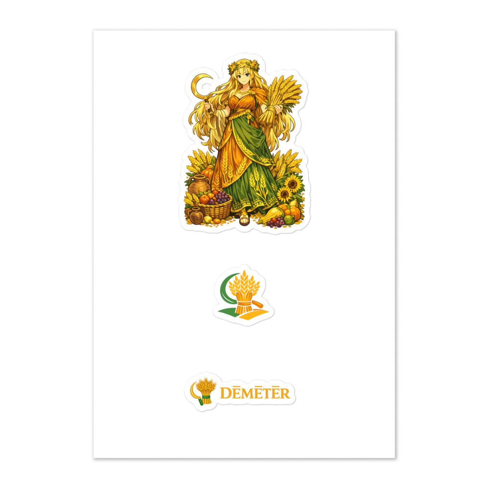 Dēmētēr Seal Sticker Set
