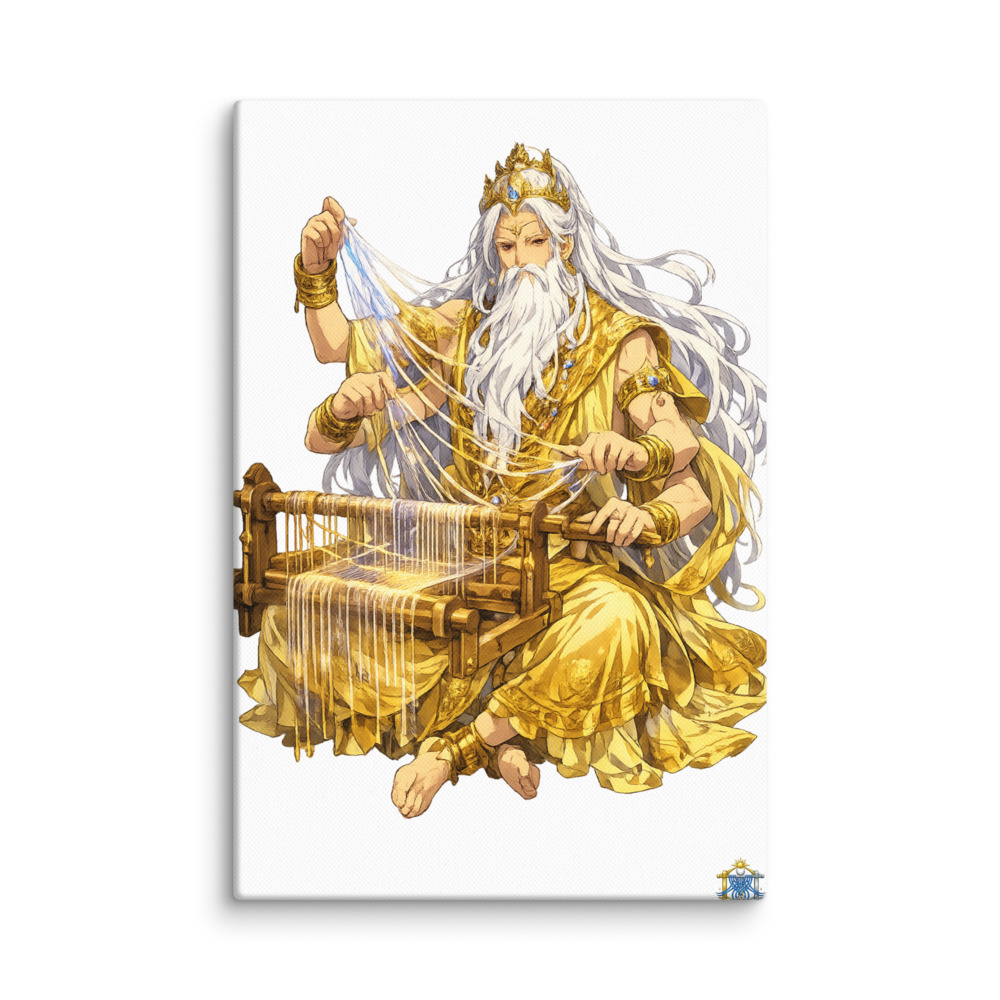 Dhātṛ Mascot Canvas