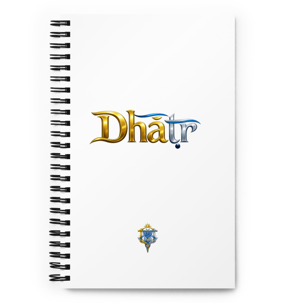 Dhātṛ Temple Notebook