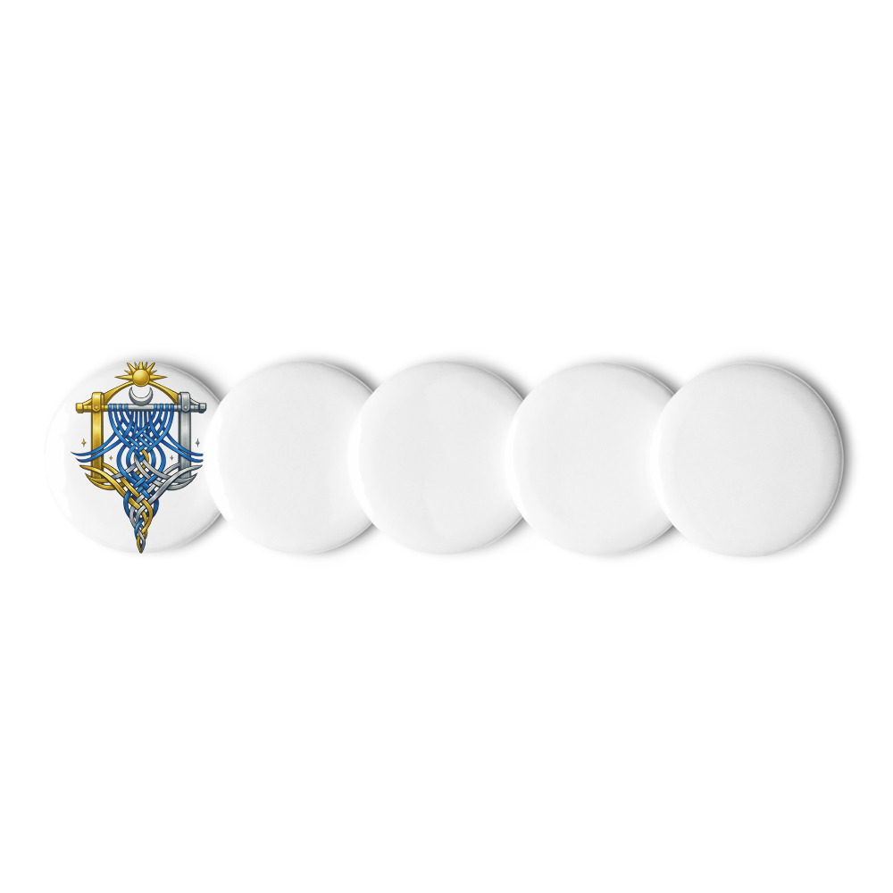 Dhātṛ Seal Enamel Pin