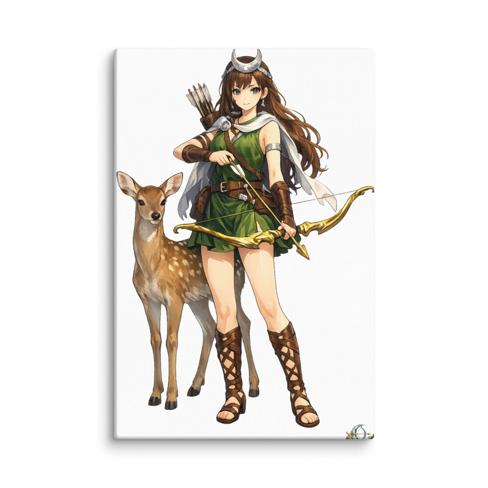 Diāna Mascot Canvas