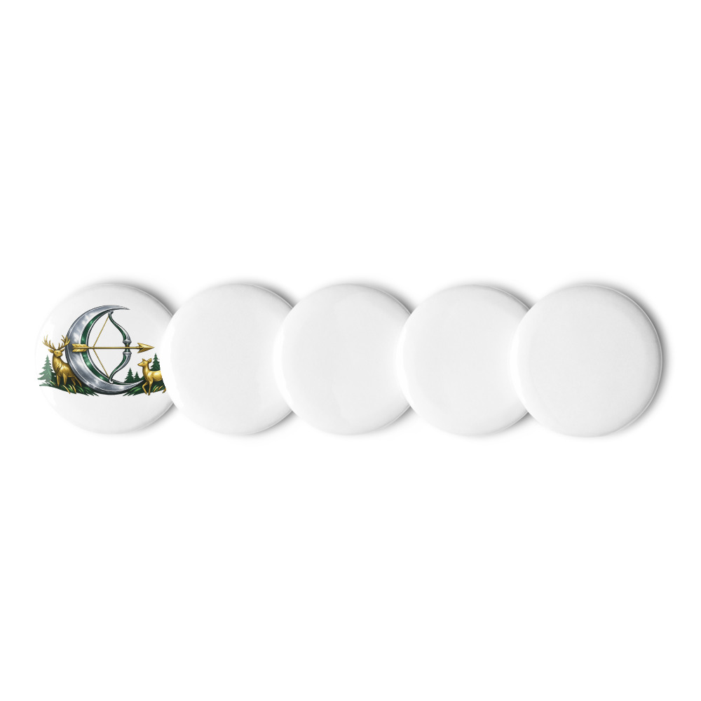 Diāna Seal Enamel Pin