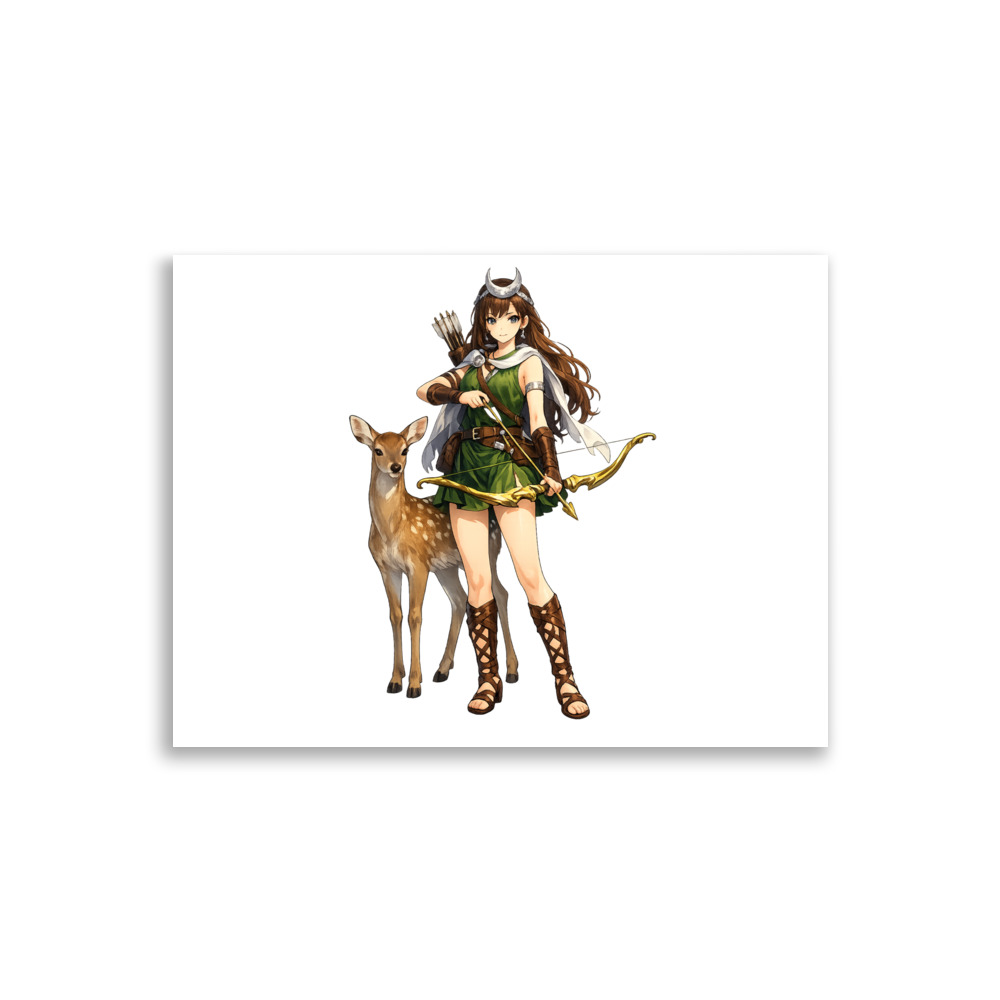 Diāna Mascot Art Print
