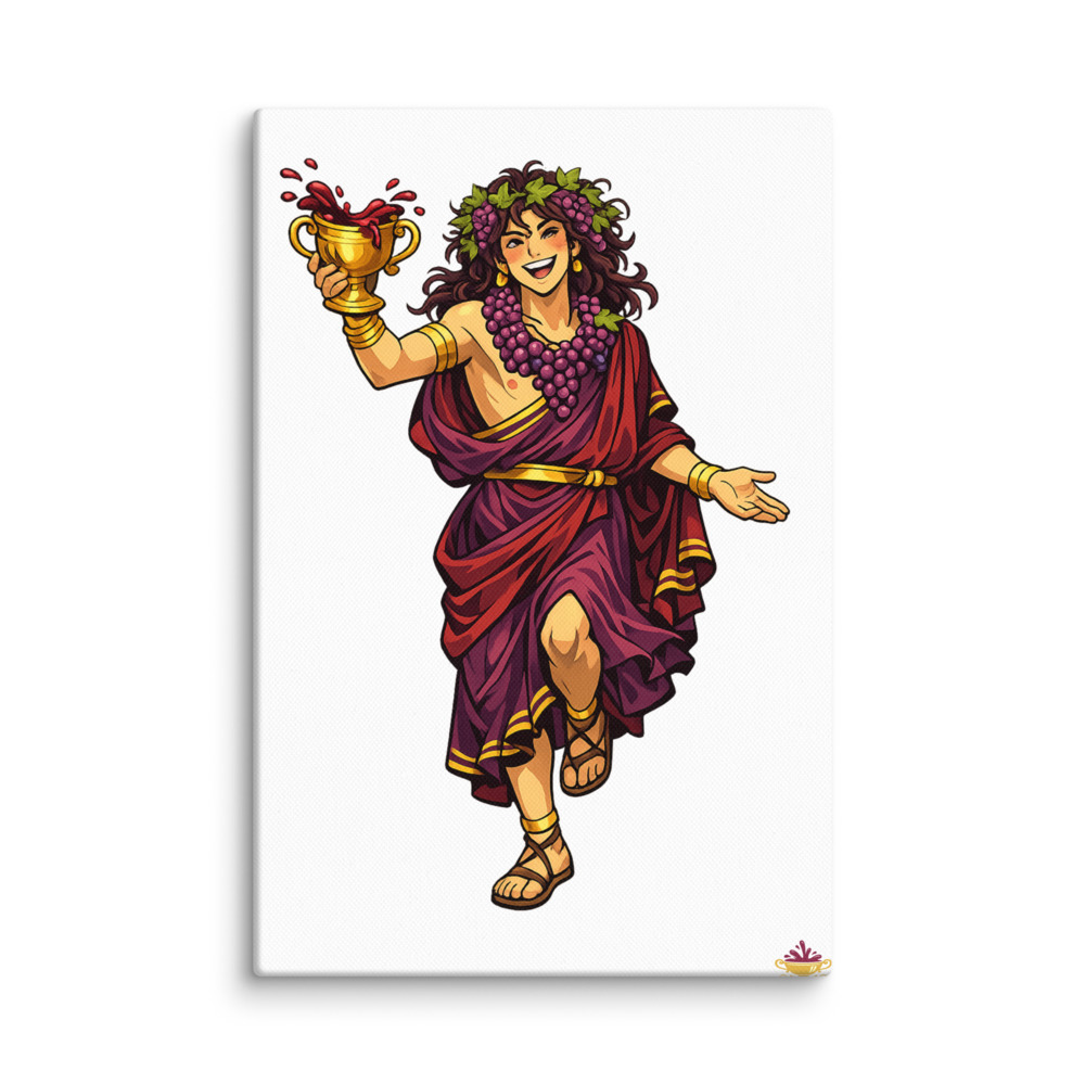 Diónysos Mascot Canvas