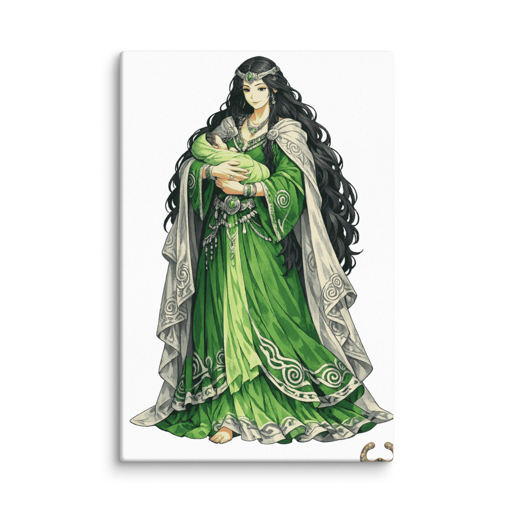 Don Mascot Canvas