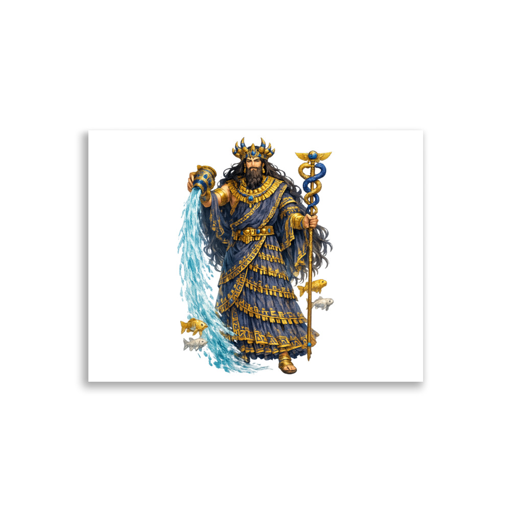 Ēa Mascot Art Print