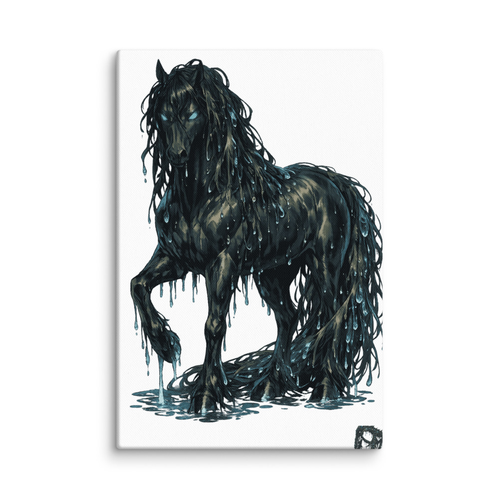 Eachuisge Mascot Canvas