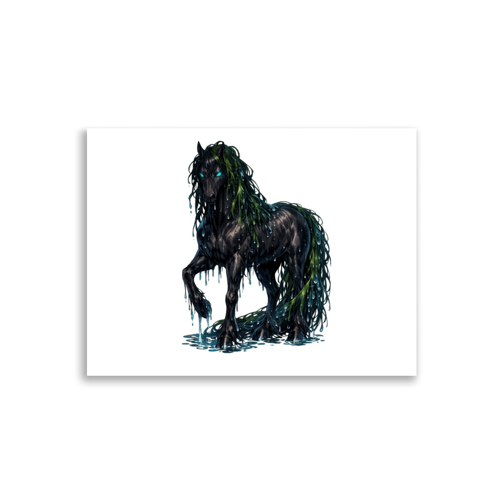 Eachuisge Mascot Art Print