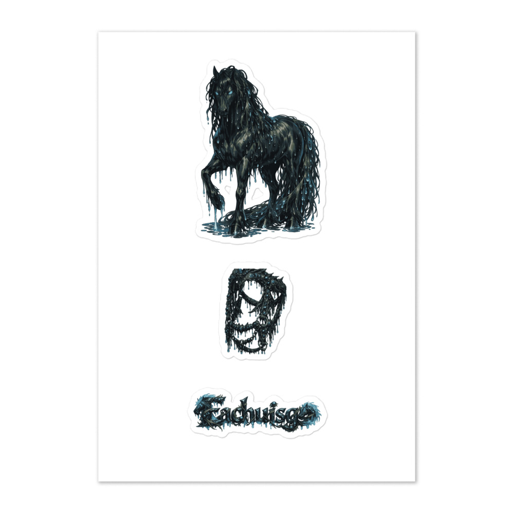Eachuisge Seal Sticker Set