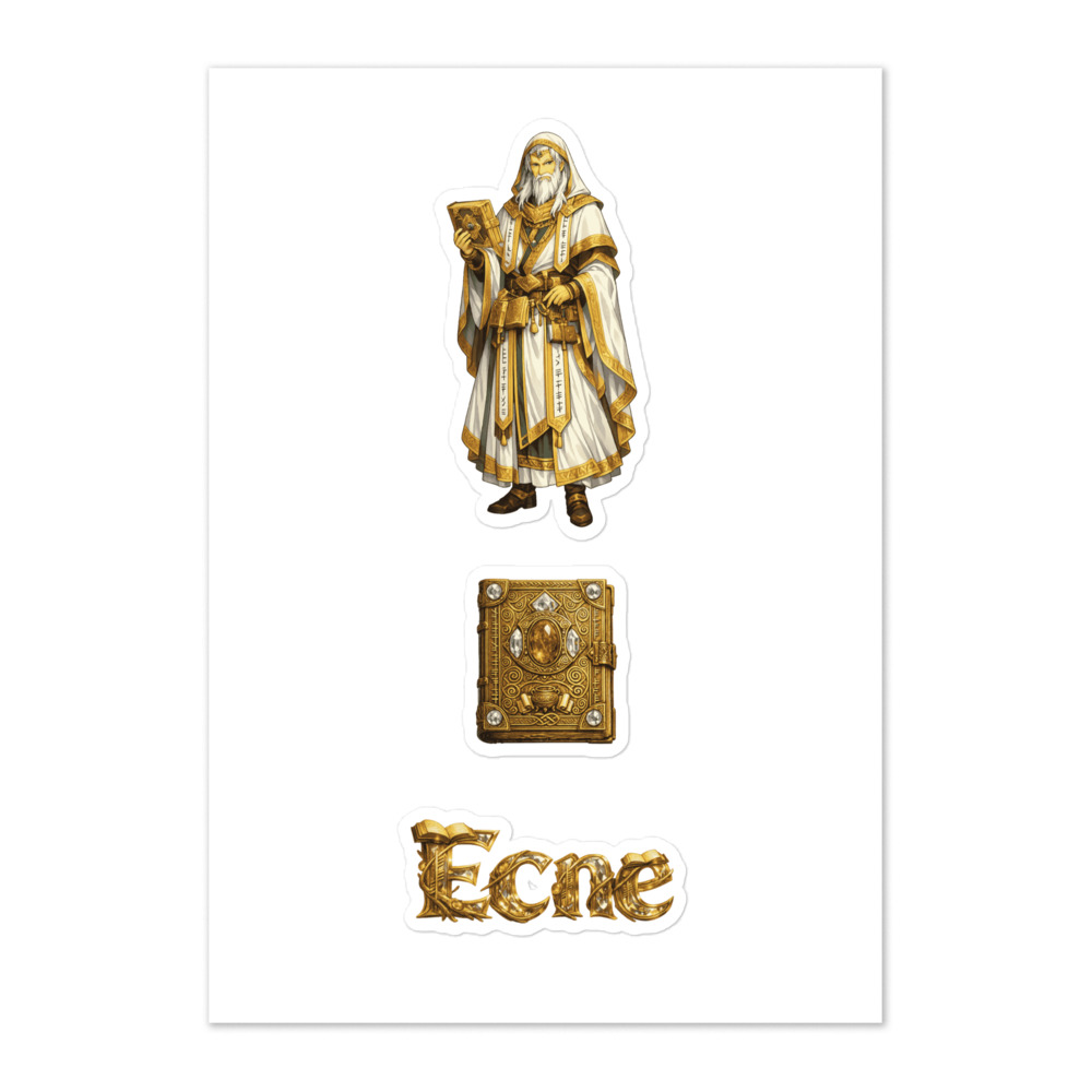 Ecne Seal Sticker Set