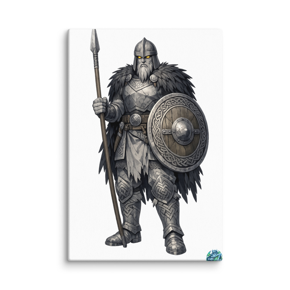 Eggþér Mascot Canvas