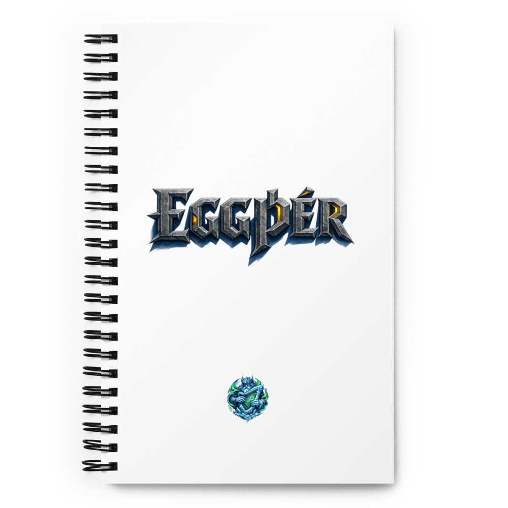 Eggþér Temple Notebook