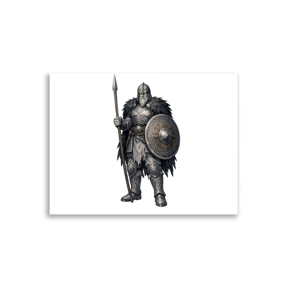 Eggþér Mascot Art Print