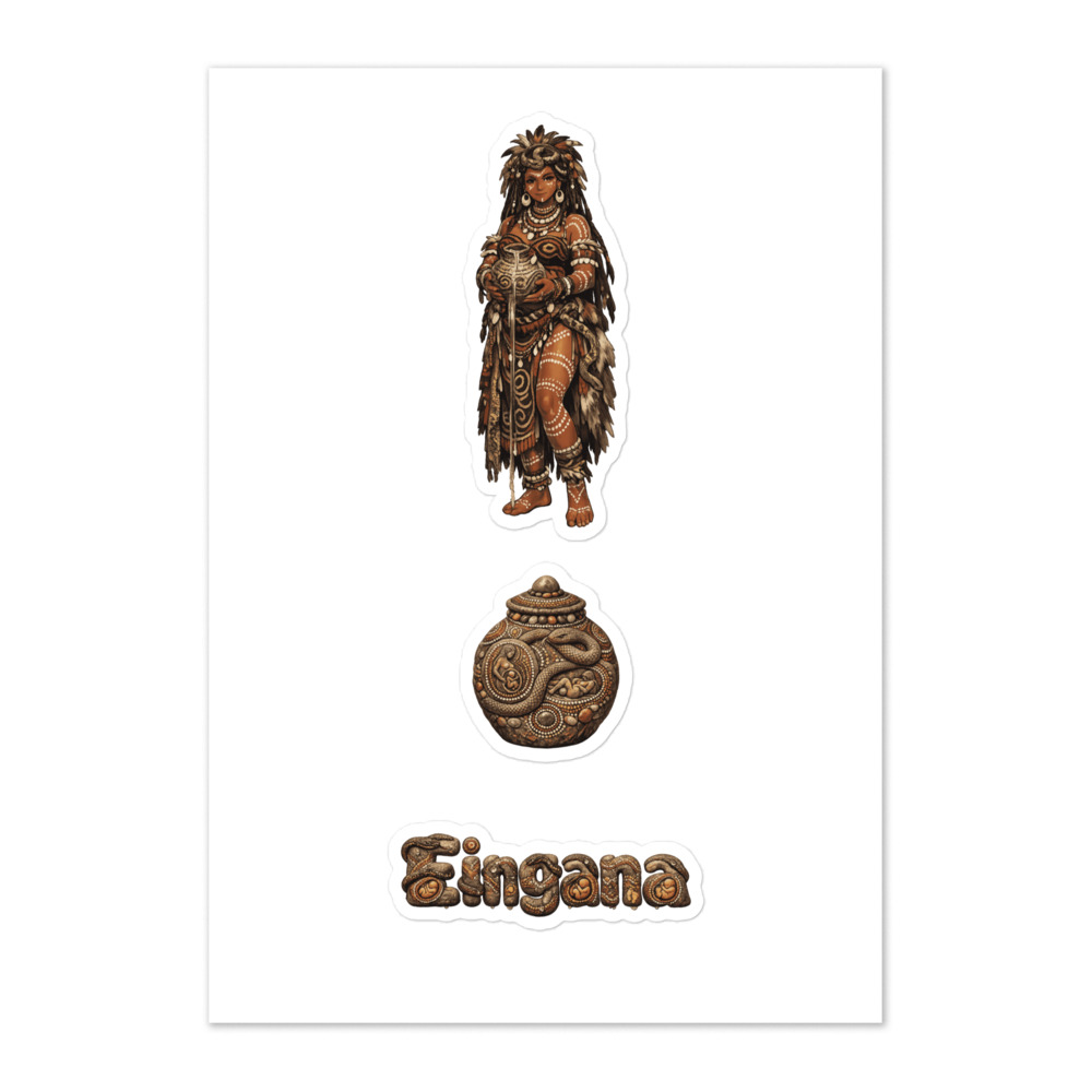 Eingana Seal Sticker Set
