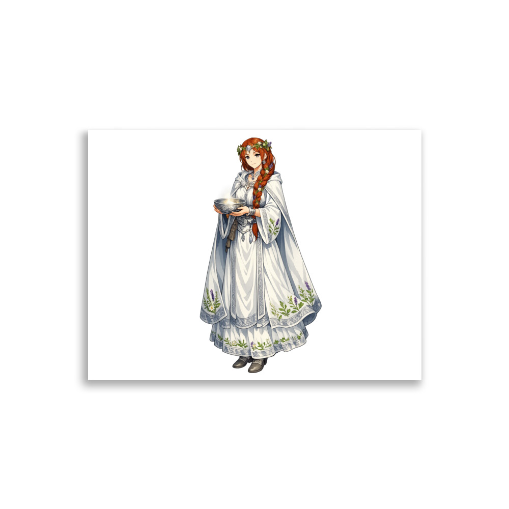 Eir Mascot Art Print