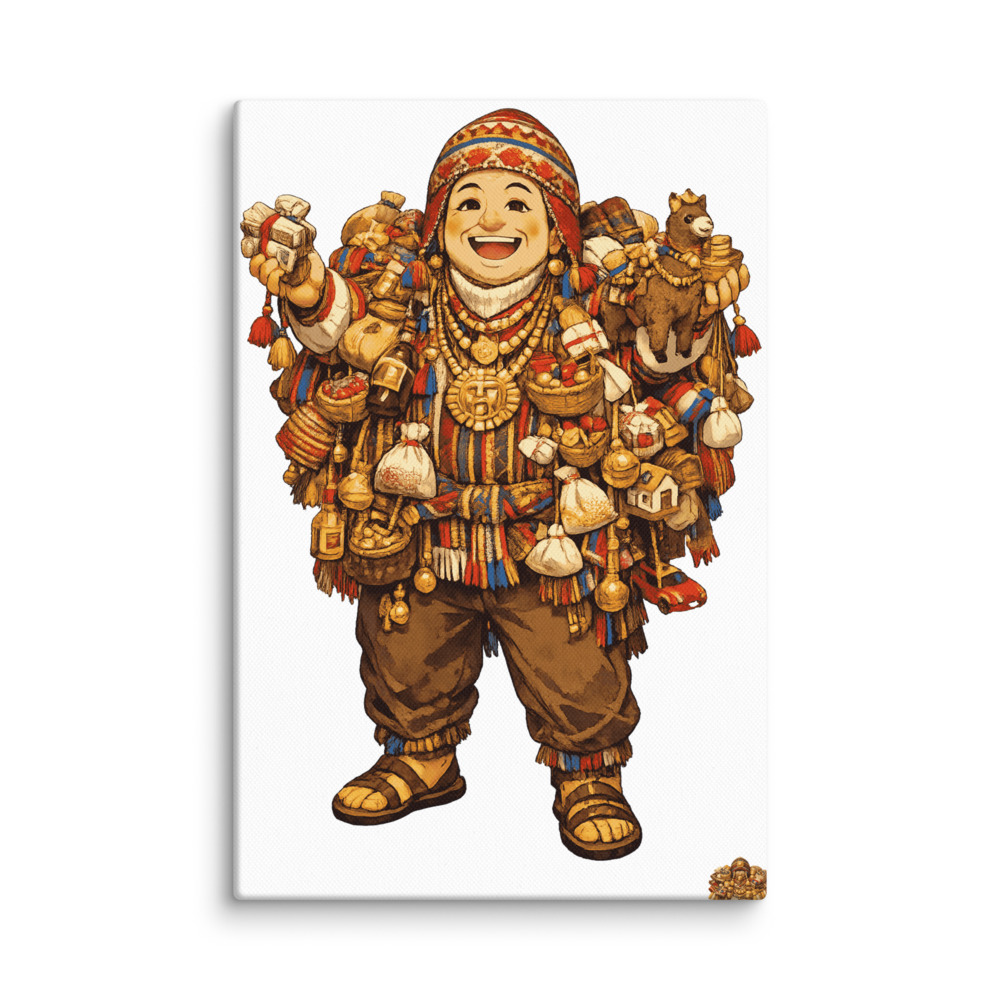 Ekkeko Mascot Canvas