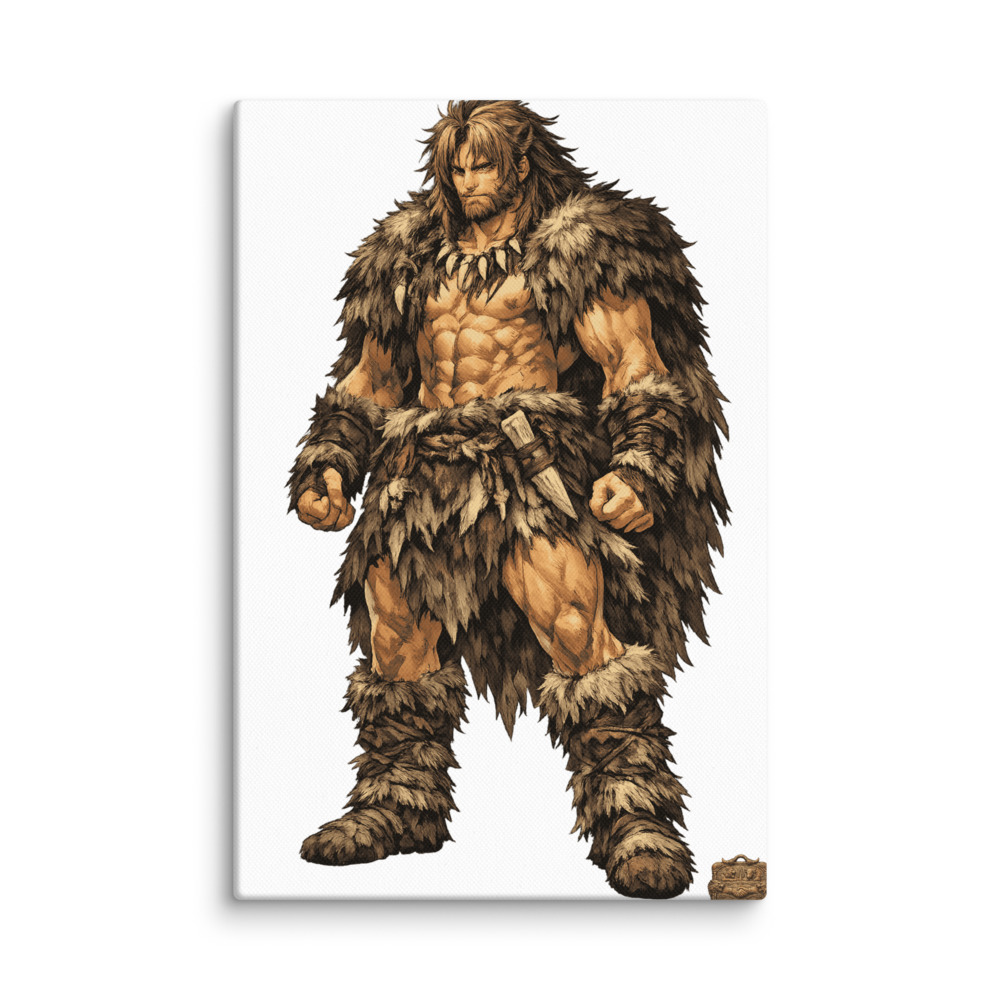 Enkidu Mascot Canvas