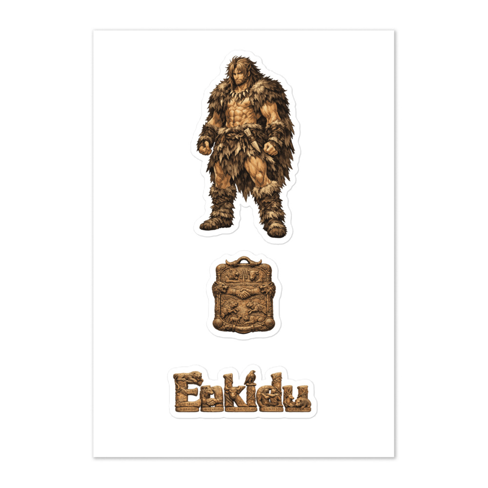 Enkidu Seal Sticker Set