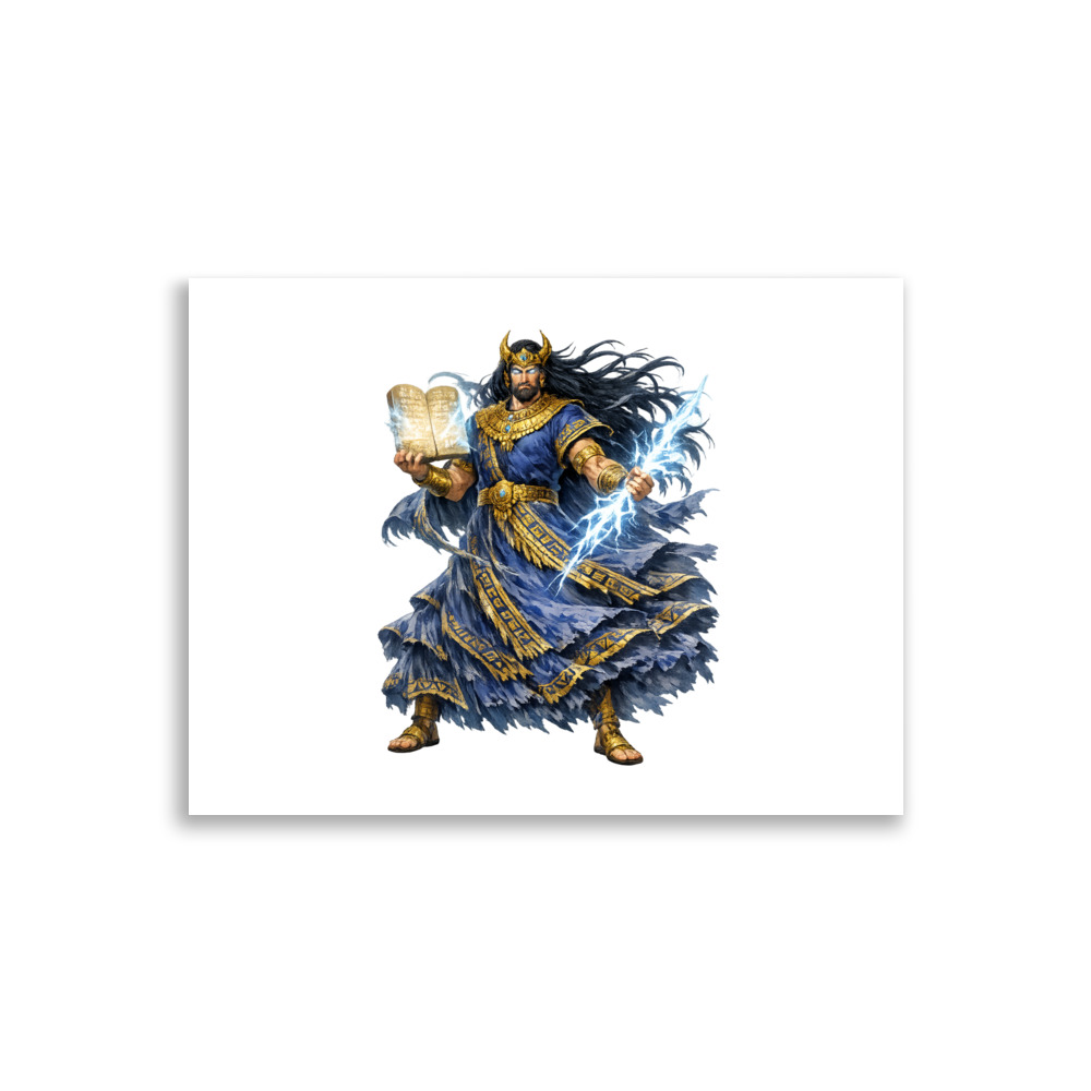 Enlīl Mascot Art Print