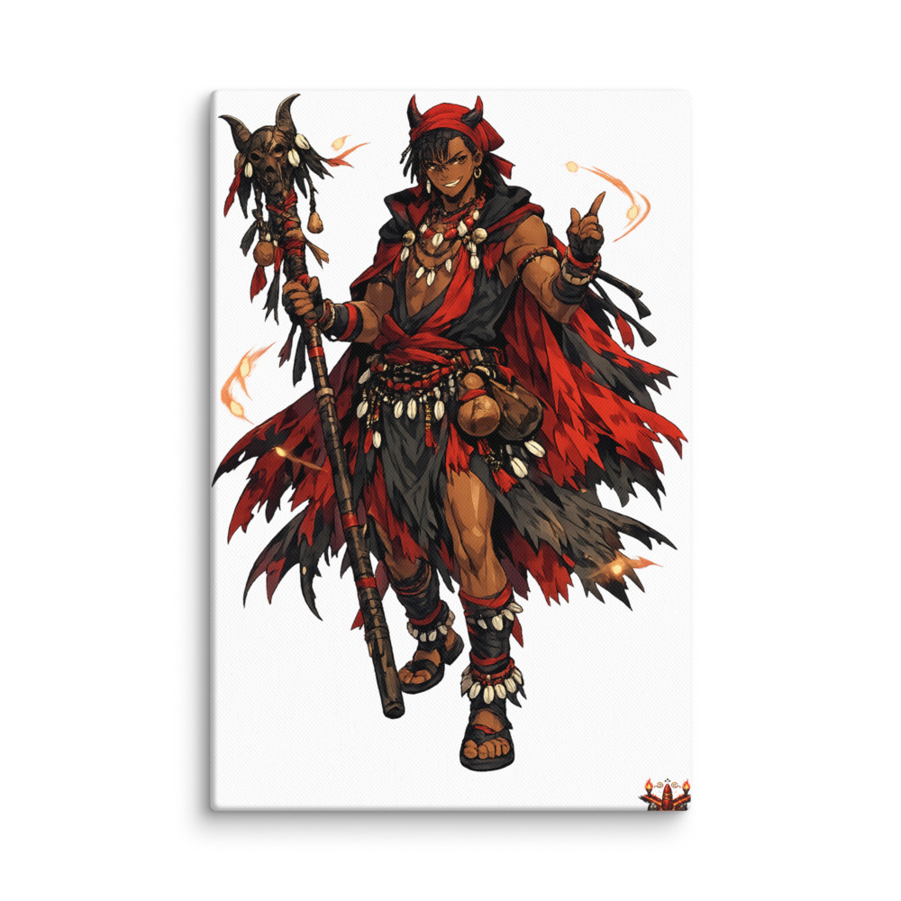 Ẹṣù Mascot Canvas