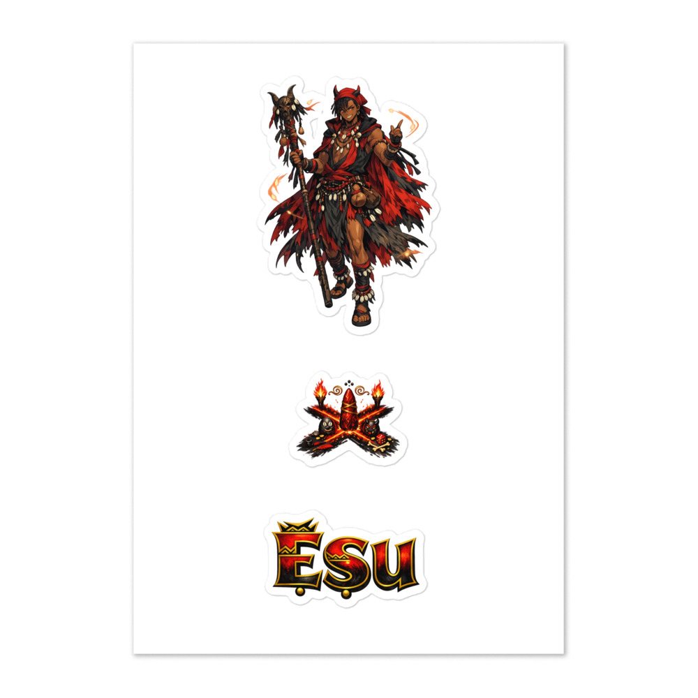 Ẹṣù Seal Sticker Set