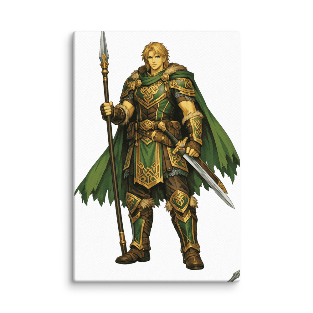 Fionn Mascot Canvas