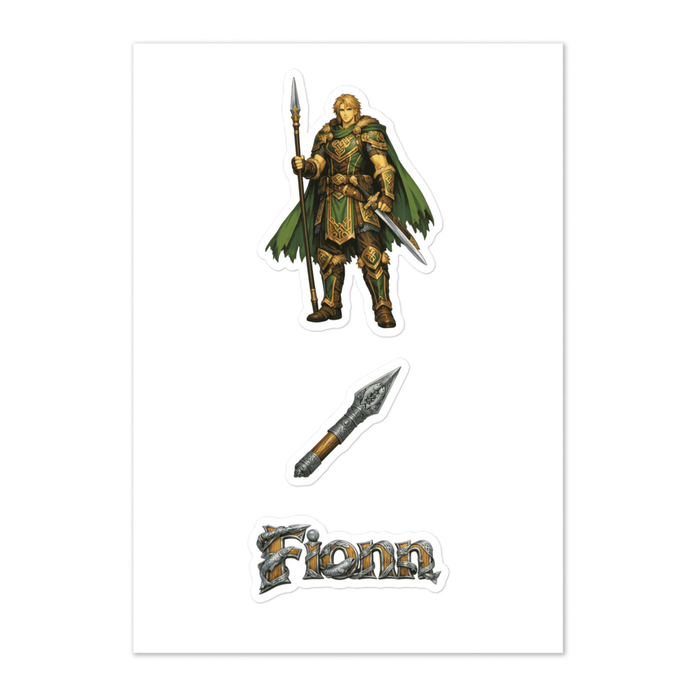 Fionn Seal Sticker Set