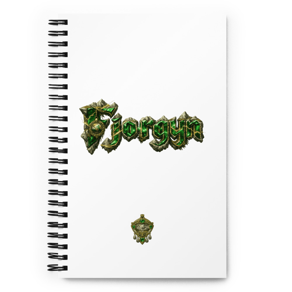 Fjǫrgyn Temple Notebook