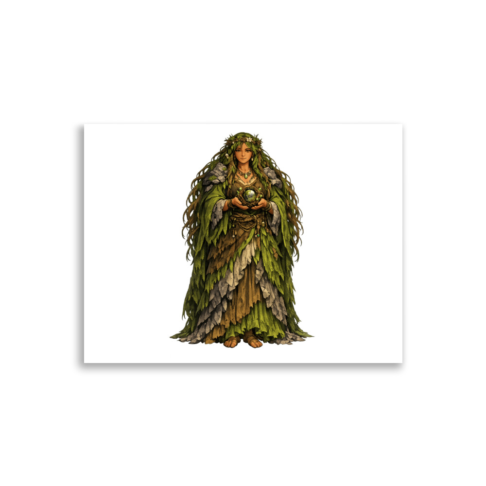 Fjǫrgyn Mascot Art Print