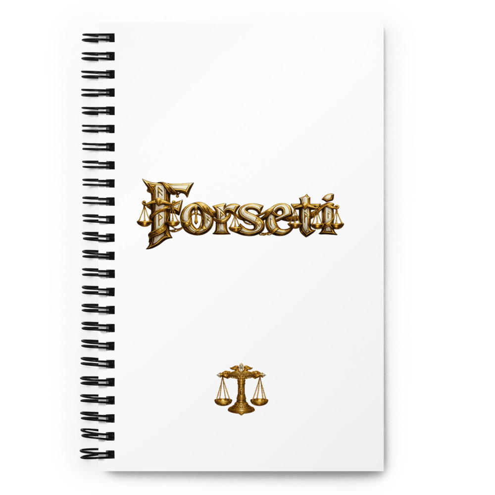 Forseti Temple Notebook