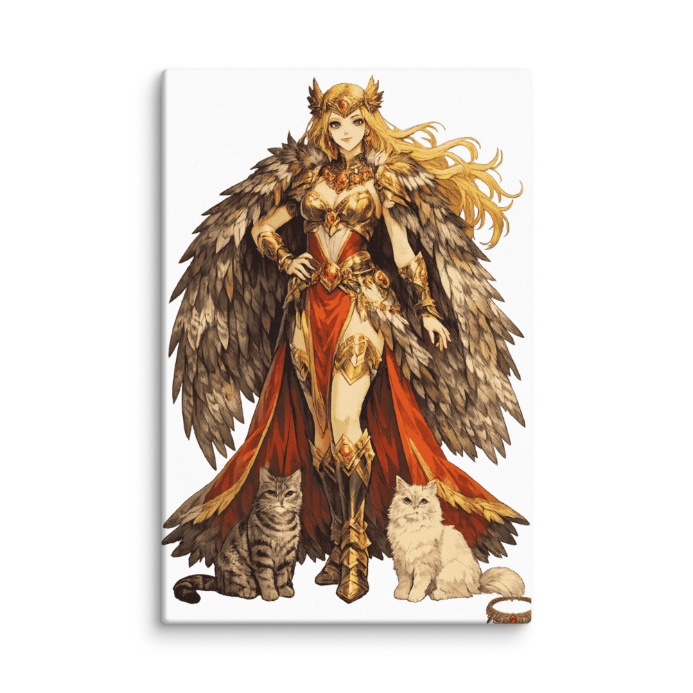 Freyja Mascot Canvas