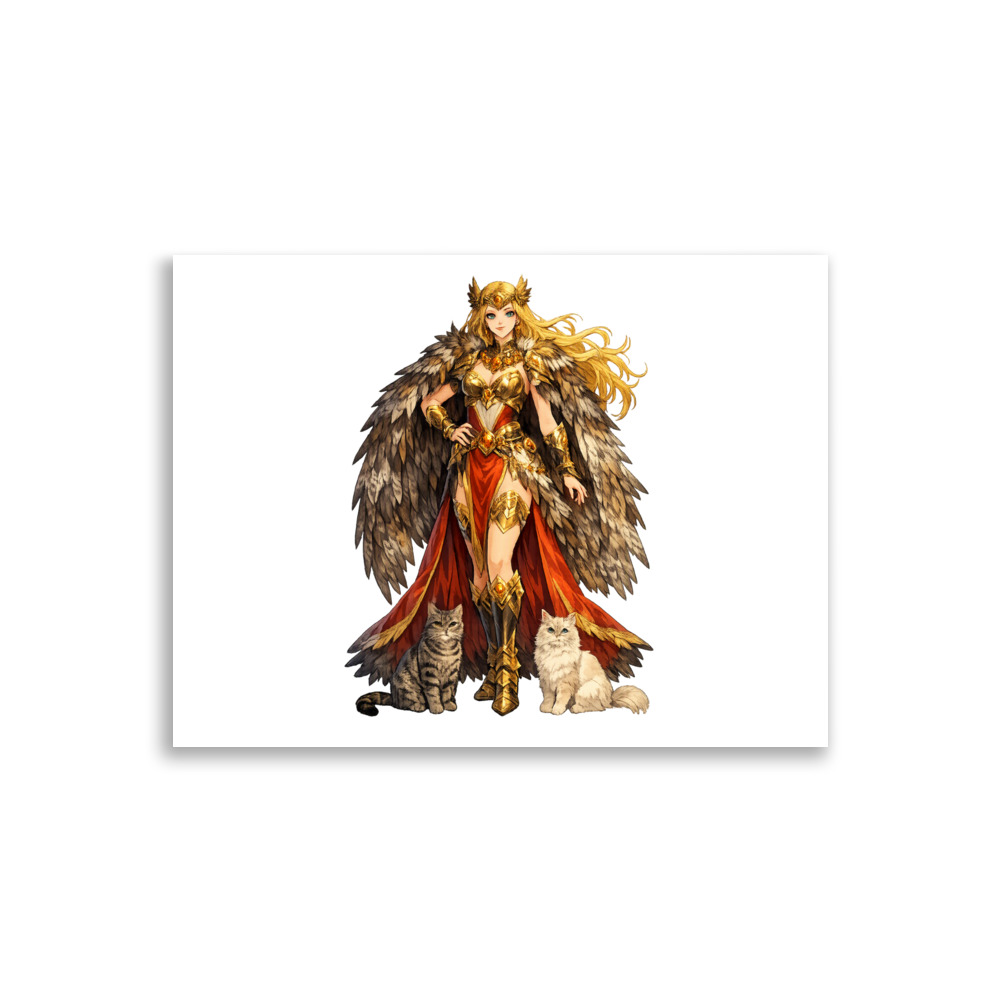 Freyja Mascot Art Print