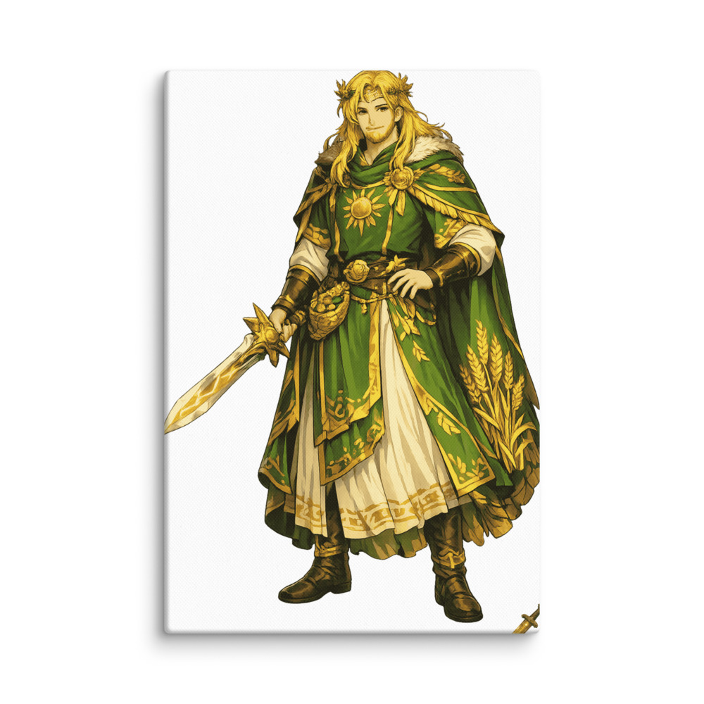 Freyr Mascot Canvas