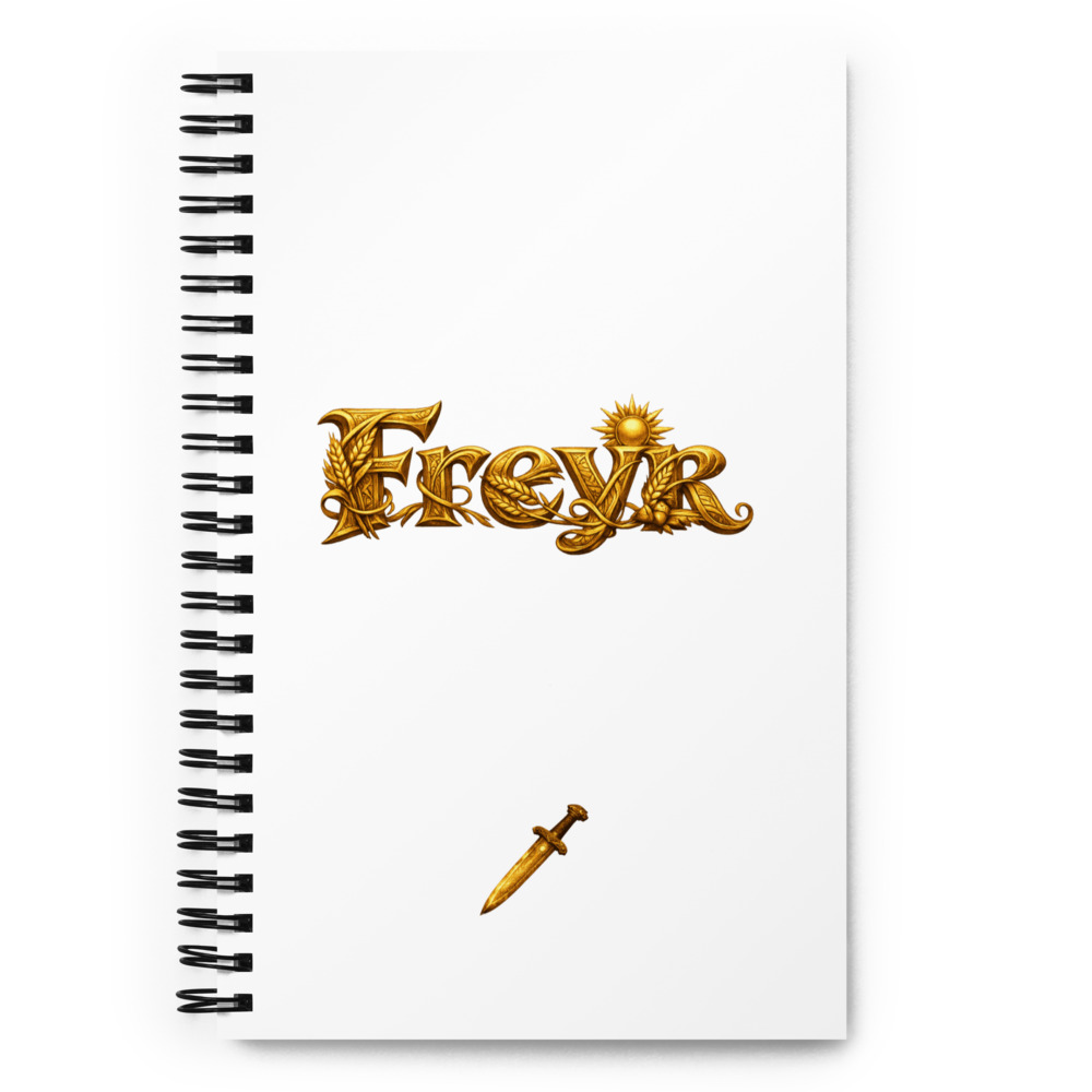 Freyr Temple Notebook