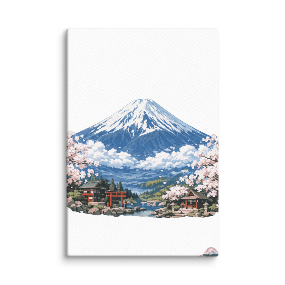 Fuji Mascot Canvas
