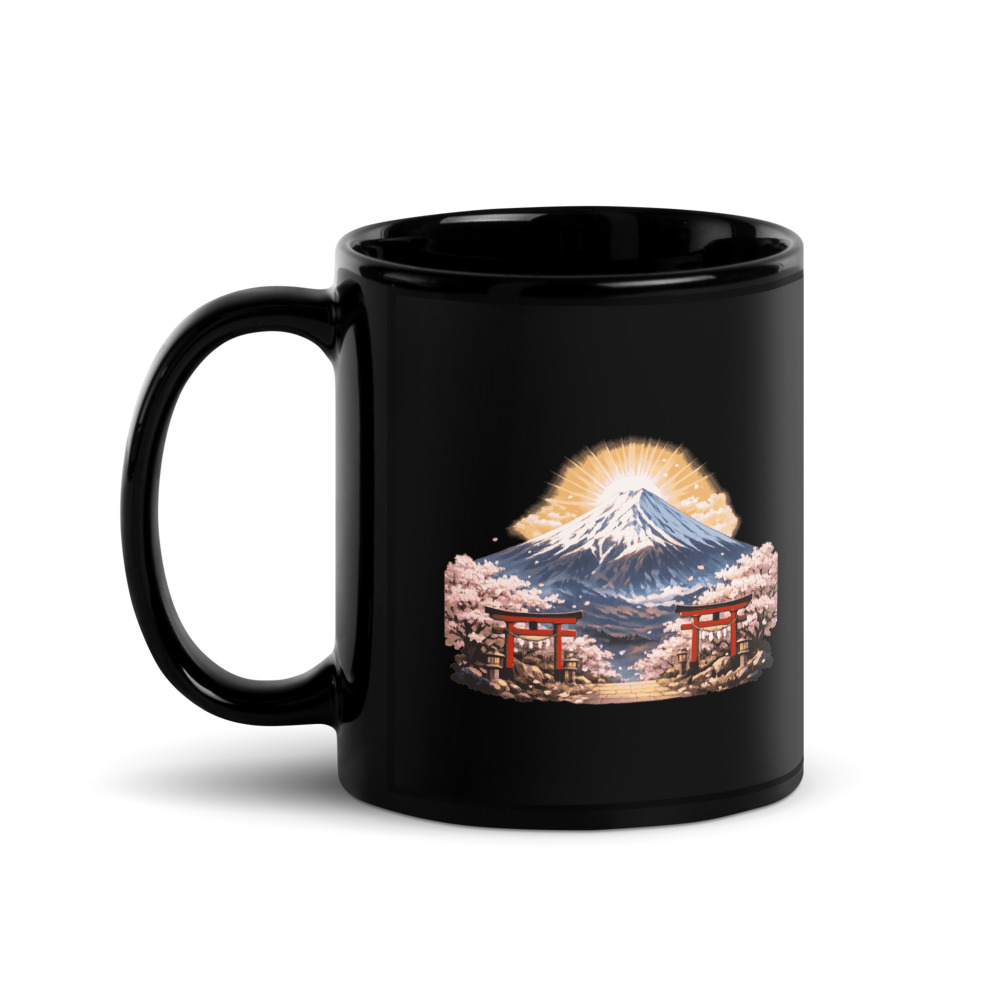 Fuji Temple Mug