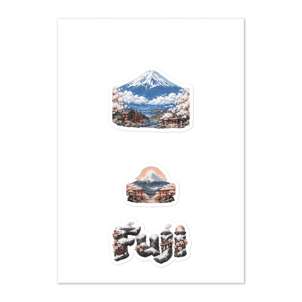 Fuji Seal Sticker Set