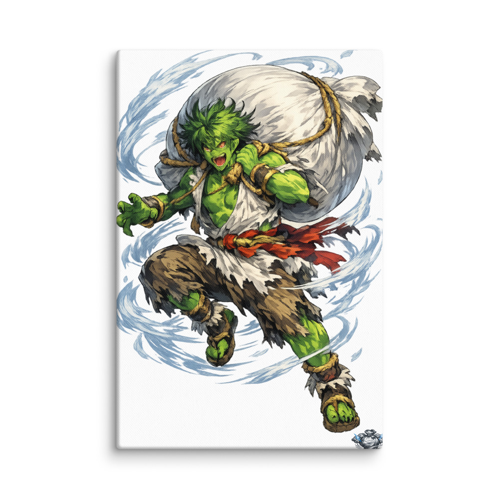 Fūjin Mascot Canvas