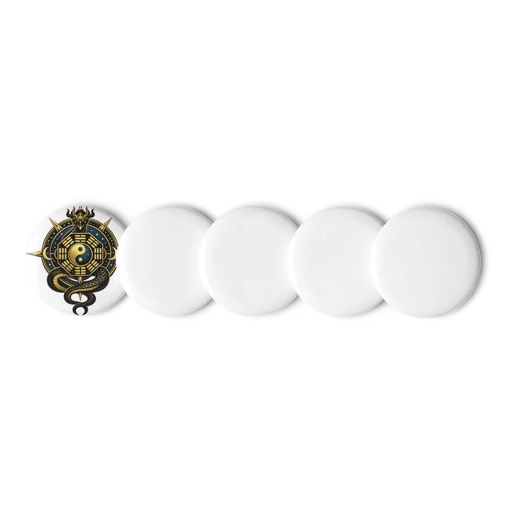 Fúxī Seal Enamel Pin