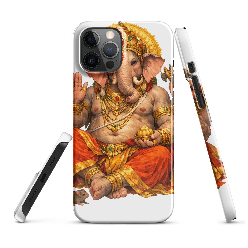 Gaṇeśa Mascot Phone Case