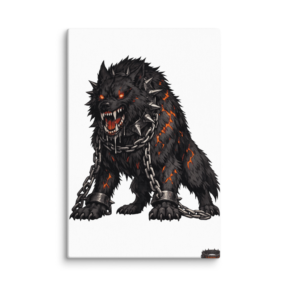 Garmr Mascot Canvas