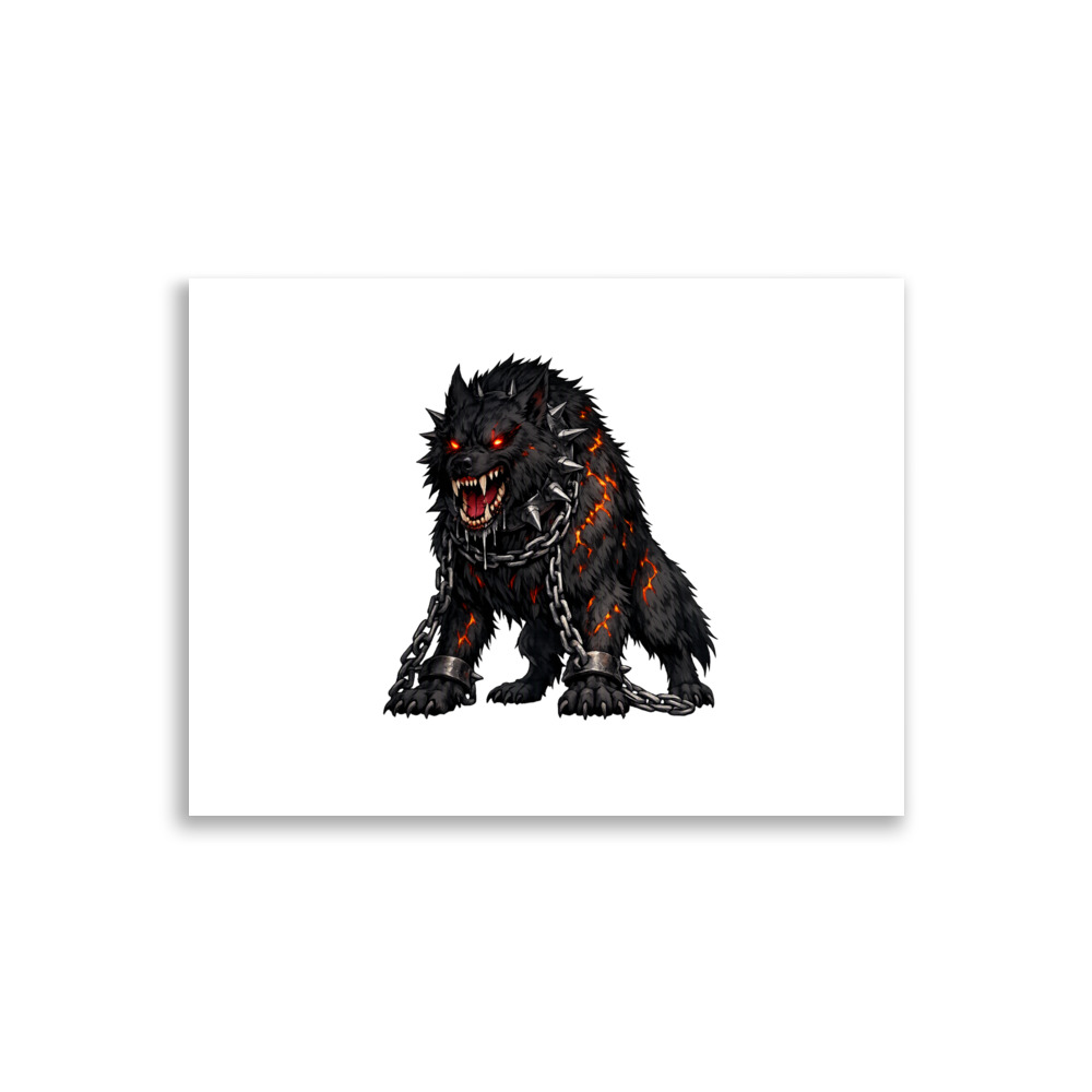 Garmr Mascot Art Print